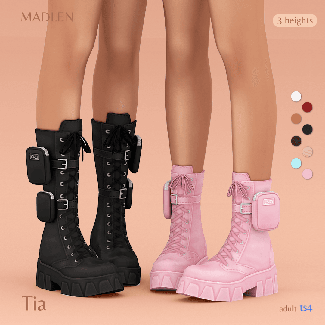 Скриншот мода Ботинки Tia Boots